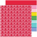 Pinkfresh Studio Very Merry Christmas 12 x 12 Paper Pack 296225 Holiday Ribbon Bows