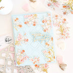 Pinkfresh Studio Whispering Daffodils Washi Tape 322126 Just Because You Make Life Brighter Card