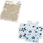 Pinkfresh Studio Whispers of Poinsettias Die And Stencils Bundle