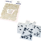 Pinkfresh Studio Wild Meadow Wreath Dies And Stencils Bundle