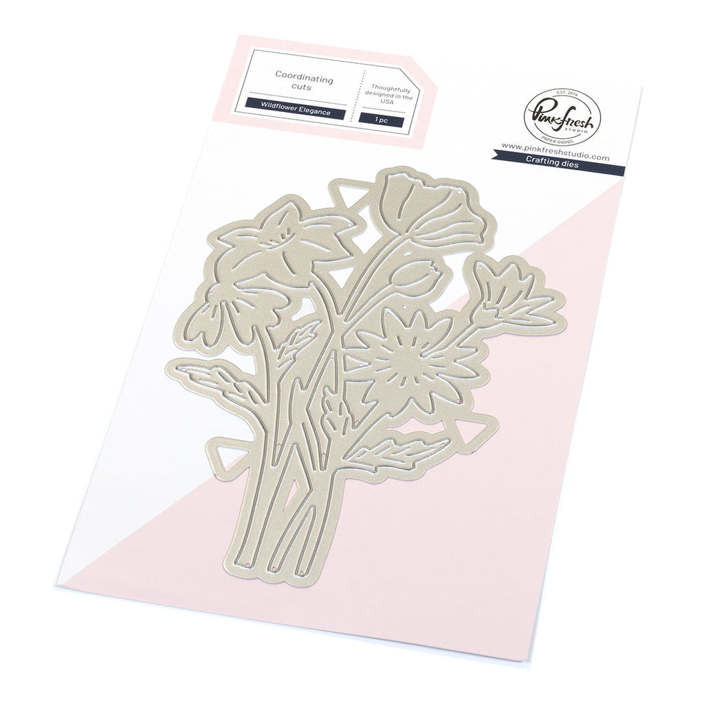 Pinkfresh Studio Wildflower Elegance Die 307625