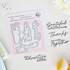 Pinkfresh Studio Woodland Trails Sentiments Dies 329926