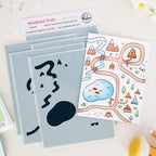 Pinkfresh Studio Woodland Trails Stencils 330026