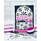 Simon Says Clear Stamp Pinwheel Party Background 1347ss Beautiful Moments Birthday Card
