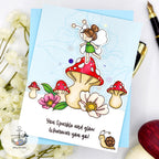 Simon Says Stamp Pixie Dust Wafer Dies 1262sdc To Be Loved Friend Card