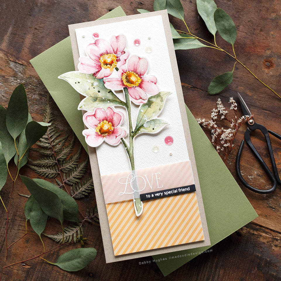 Simon Says Stamps and Dies Pixie Dust set915pd To Be Loved Friend Card | color-code:ALT01
