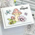 Simon Says Stamps and Dies Pixie Dust set915pd To Be Loved Friend Card