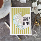Simon Says Clear Stamps Plant Sentiments m302729 Just A Note Encouragement Card