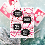 Simon Says Clear Stamps Plaque Slides Christmas 3240ssc Holiday Card