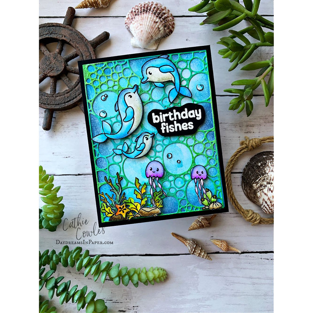Simon Says Clear Stamps Playful Dolphins 3253ssc Friend Like You Birthday Card