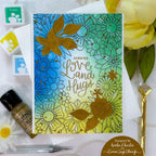 Simon Says Stamp Plentiful Petals Wafer Dies s871 Smitten Love Card | color-code:ALT03