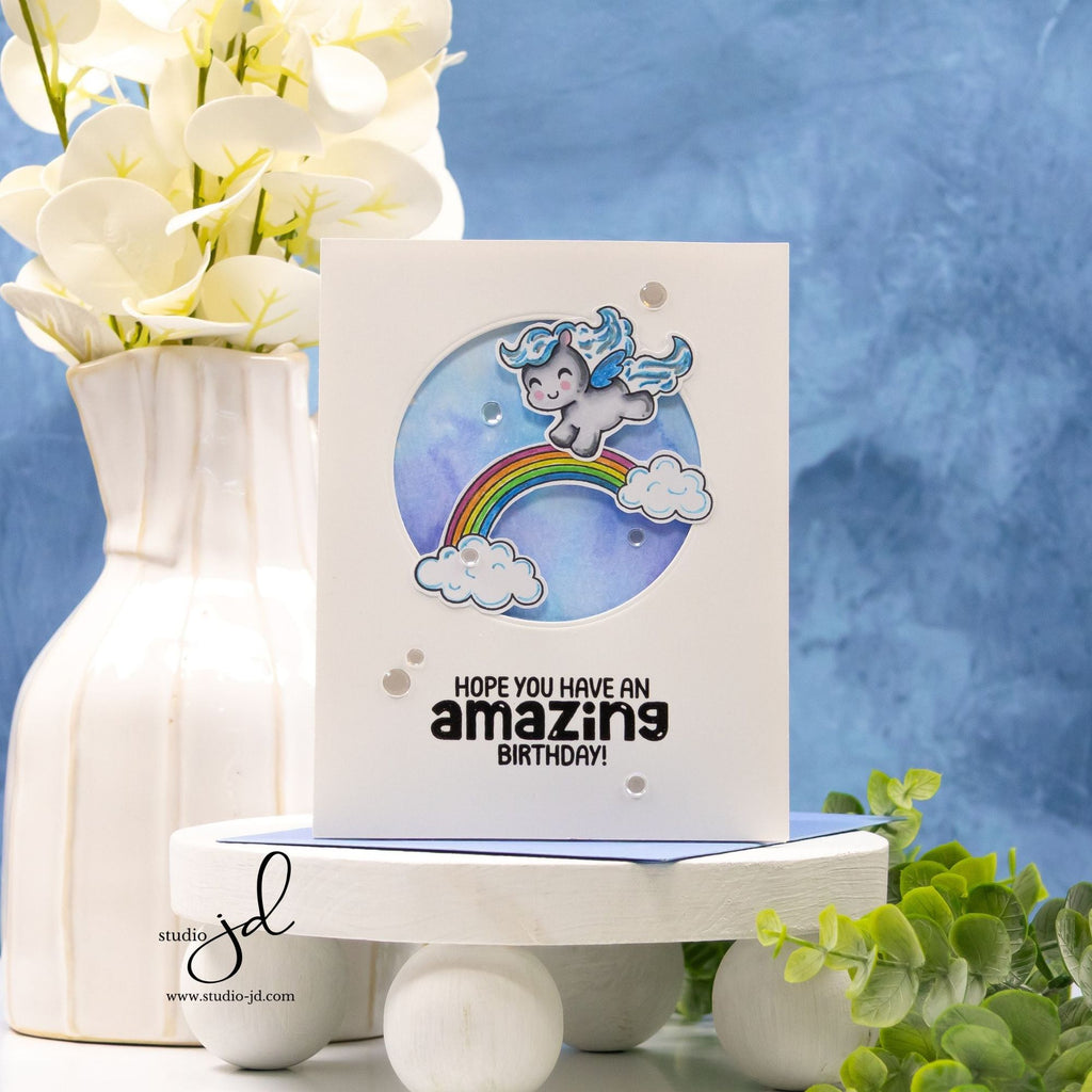 Simon Says Clear Stamps Pocket Ponies 3193ssc Friend Like You Birthday Card | color-code:ALT02
