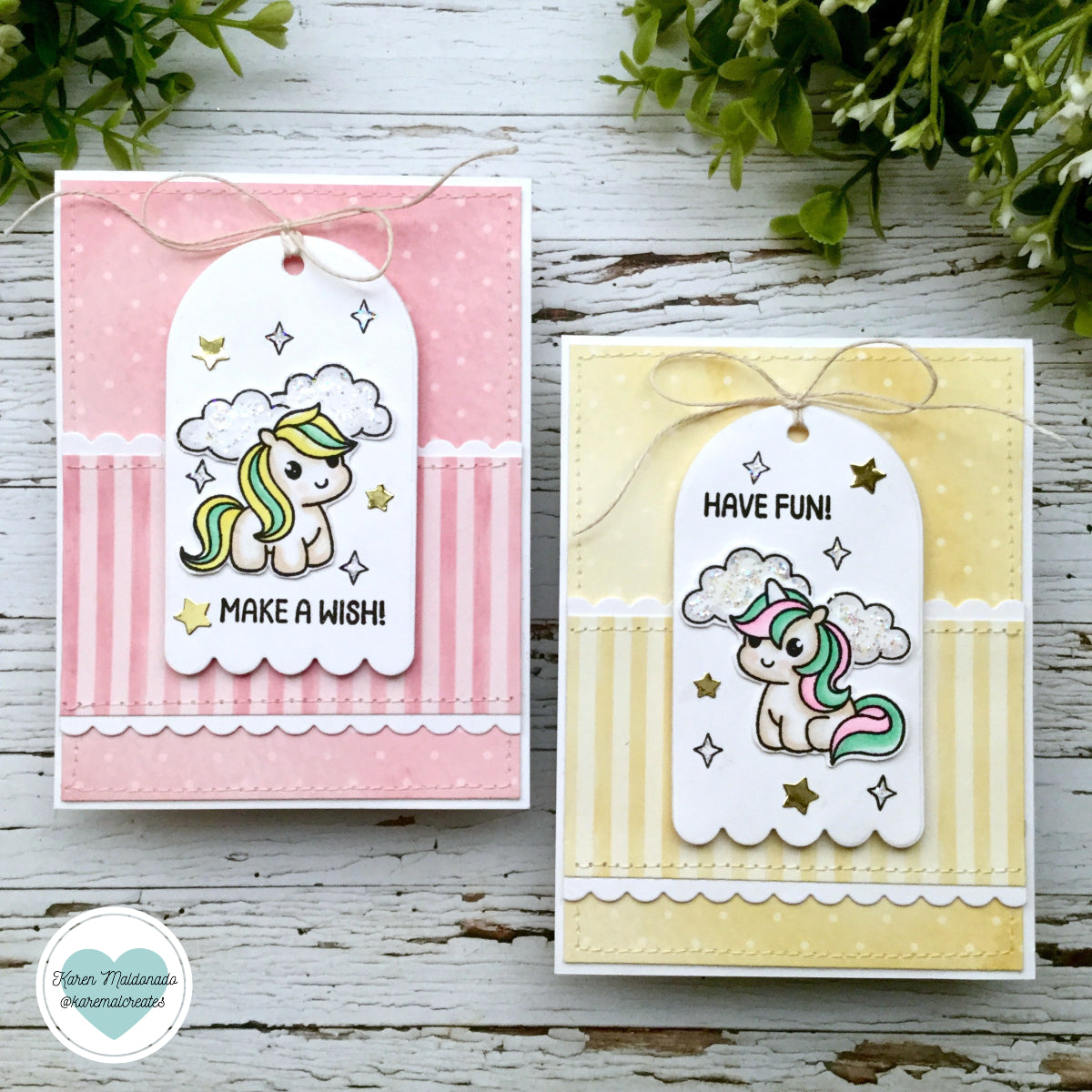 Simon Says Clear Stamps Pocket Ponies 3193ssc Friend Like You Birthday Cards