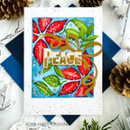 Simon Says Stamp Poinsettia Cover Wafer Die 1425md And Everything Nice Christmas Card | color-code:ALT01
