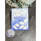 Simon Says Stamp Poinsettia Cover Wafer Die 1425md And Everything Nice Birthday Card