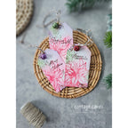 Simon Says Clear Stamp Poinsettia Swag 3140ssc Festive Fun Christmas Tags