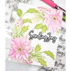Simon Says Clear Stamp Poinsettia Swag 3140ssc Festive Fun Christmas Card | color-code:ALT0
4