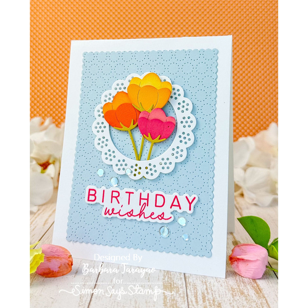 Simon Says Stamp Cheering for You Collection I Want It All Stand-Alone Wafer Dies set830sa