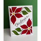 Simon Says Stamp Poinsettia Cover Wafer Die 1425md And Everything Nice Christmas Card | color-code:ALT03