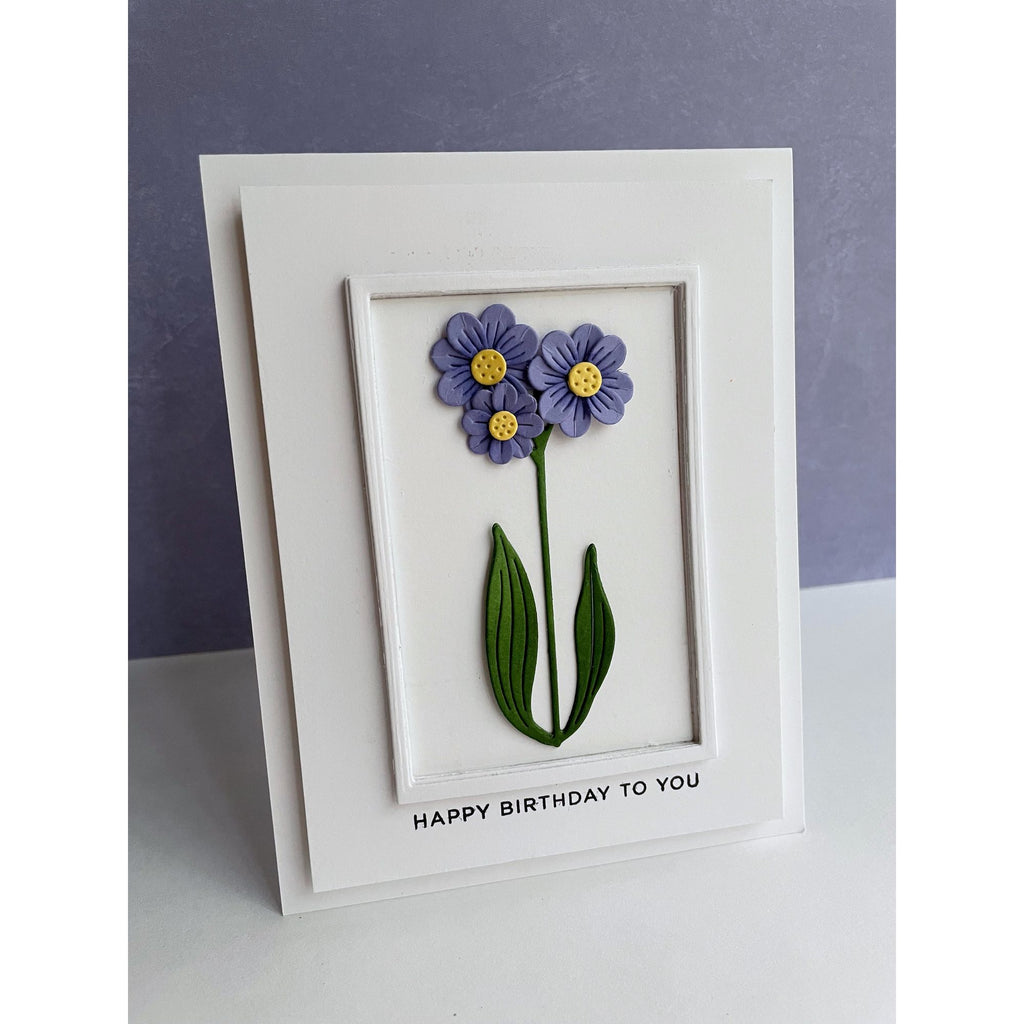 Simon Says Stamp You Are My Favorite Collection I Want It All Stand-Alone Dies set974sa Poised Primula