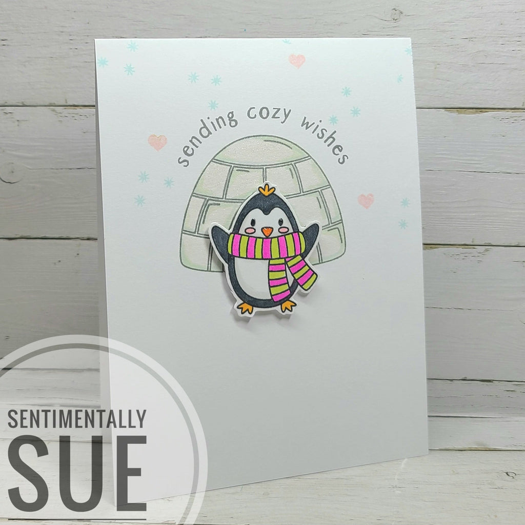 Simon Says Clear Stamps Polar Christmas 2114ssc Sweet Wishes Holiday Card | color-code:ALT01