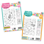 Polkadoodles All the Dirt Stamp and Die Bundle