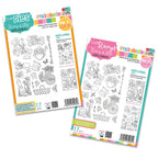 Polkadoodles Birds and Butterflies Stamp and Die Bundle