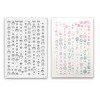 Polkadoodles Bubbleicious Emboss-Ink Stencil pd9094