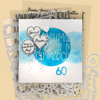 Polkadoodles Calendar Months and Numbers Clear Stamps pd8880 mom