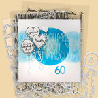 Polkadoodles Calendar Months and Numbers Stamp and Die Bundle mom