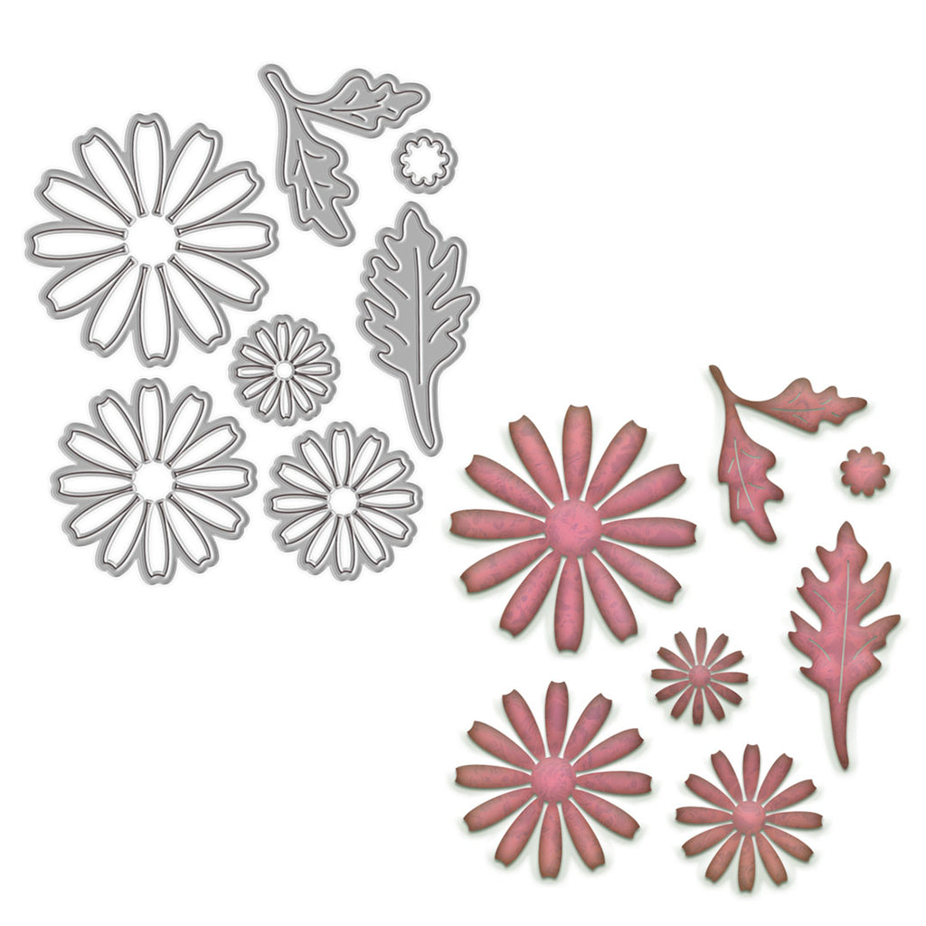Polkadoodles Chamomile Flower Dies pd9085