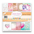 Polkadoodles Devine Hearts 6x6 Paper pd8858
