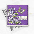Polkadoodles Friend in Bloom Clear Stamps pd8850 bloom