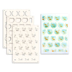 Polkadoodles Goldfish Bowl 6x8 Layering Stencils pd9151 fish
