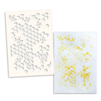 Polkadoodles Honey Bees 6x8 Stencil pd9147