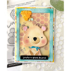 Polkadoodles Honey Bees 6x8 Stencil pd9147 teddy bear