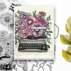 Polkadoodles Just A little Note Clear Stamps pd9116 get well soon