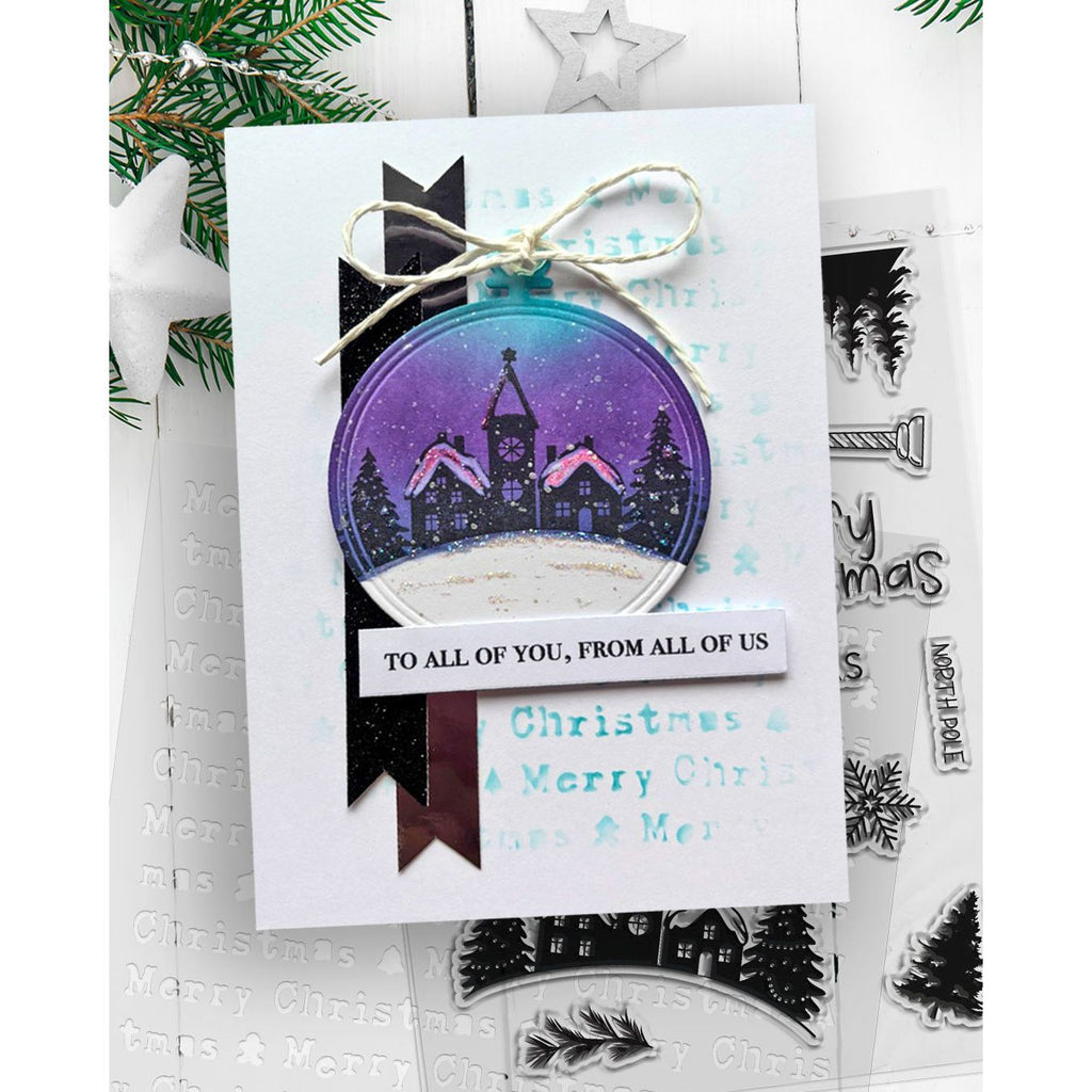 Polkadoodles Letters to the North Pole Clear Stamps pd9056 ornament