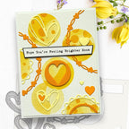 Polkadoodles Nested Heart Dies pd9084 brighter