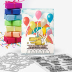 Polkadoodles Say Cheese Outline Dies pd8825 birthday wish