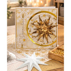 Polkadoodles Sculptured Stars Dies pd9194 december 25th gold card
