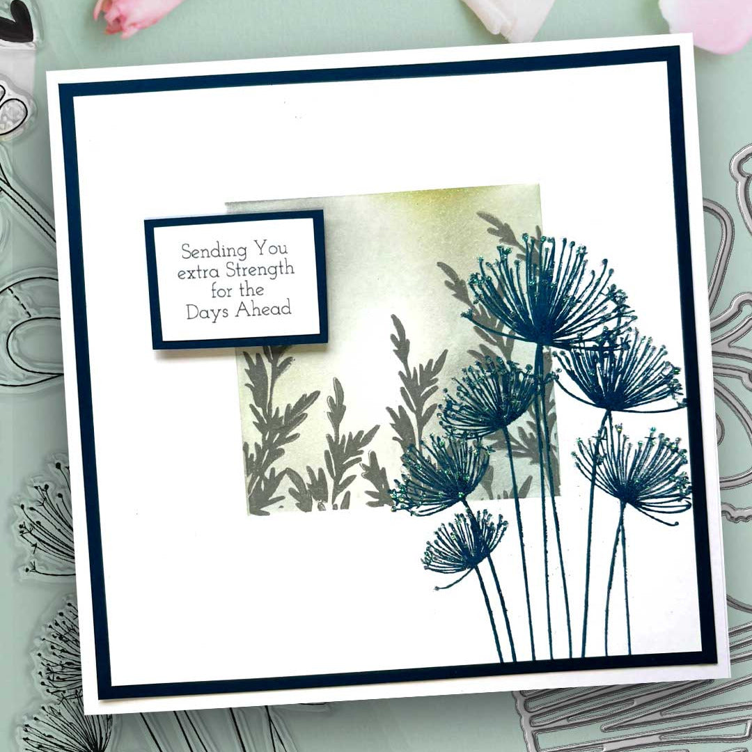 Polkadoodles Sending Love Clear Stamps pd9118 sending strength