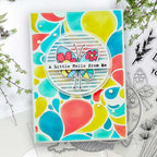 Polkadoodles Sending Love Outline Dies pd9119 hello