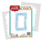 Polkadoodles Snowflake Flurry Layering Stencils pd8806