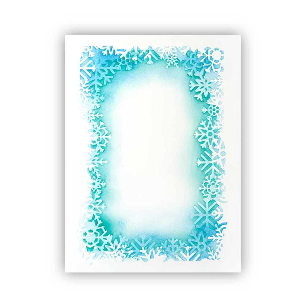Polkadoodles Snowflake Flurry Layering Stencils pd8806 color