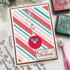 Polkadoodles Sparkling Delicate Baubles Dies pd9196 merry christmas ornament card
