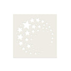 Polkadoodles Star Circle Emboss-Ink Stencil pd9125