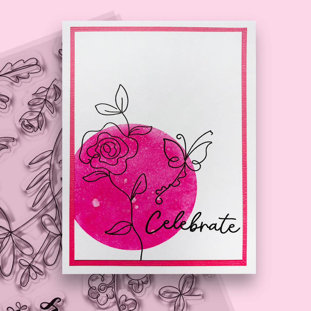 Polkadoodles Switchables Circles Stencil and Masks II pd8909 celebrate