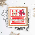 Polkadoodles Vintage Bells Stamp and Die Bundle gingerbread