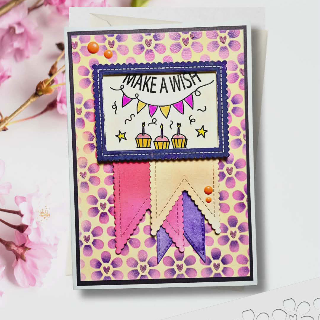 Polkadoodles Wishes and Celebrations Clear Stamps pd8826 cupcakes